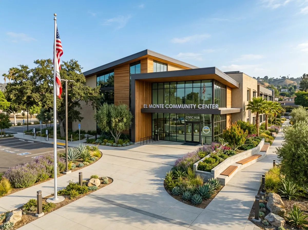 Exterior of Mountain View Family Center in El Monte, California