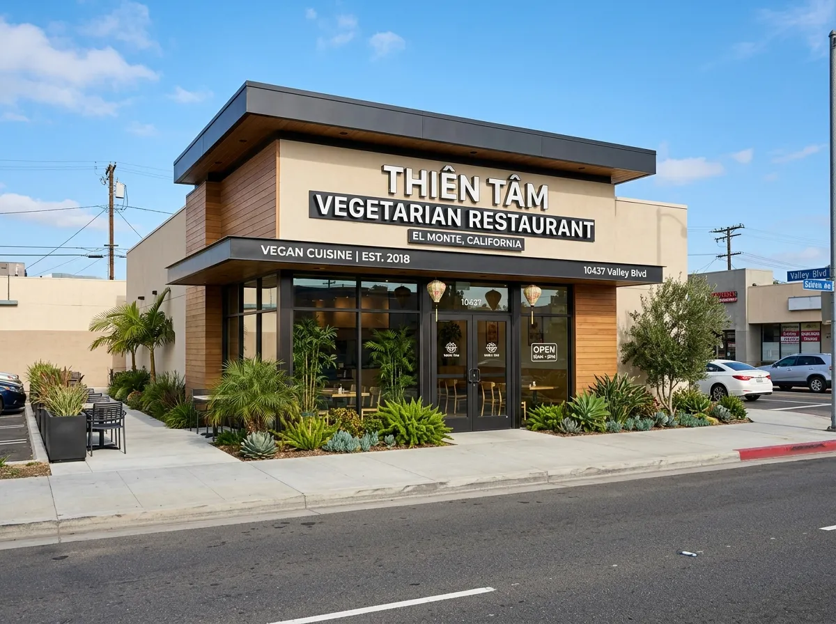 Thien Tam Vegetarian Restaurant.