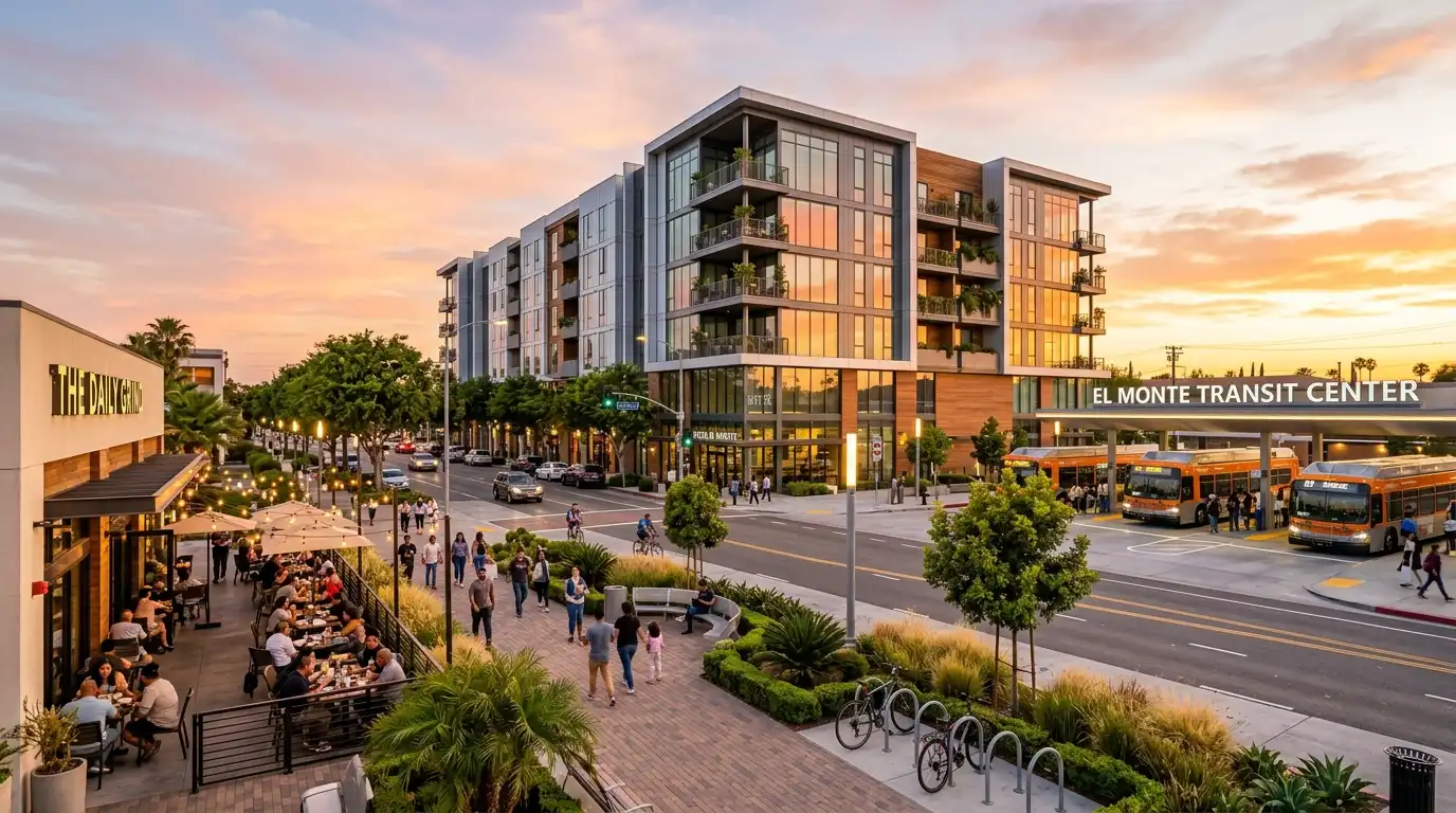El Monte Downtown Revitalization & Transit-Oriented Projects